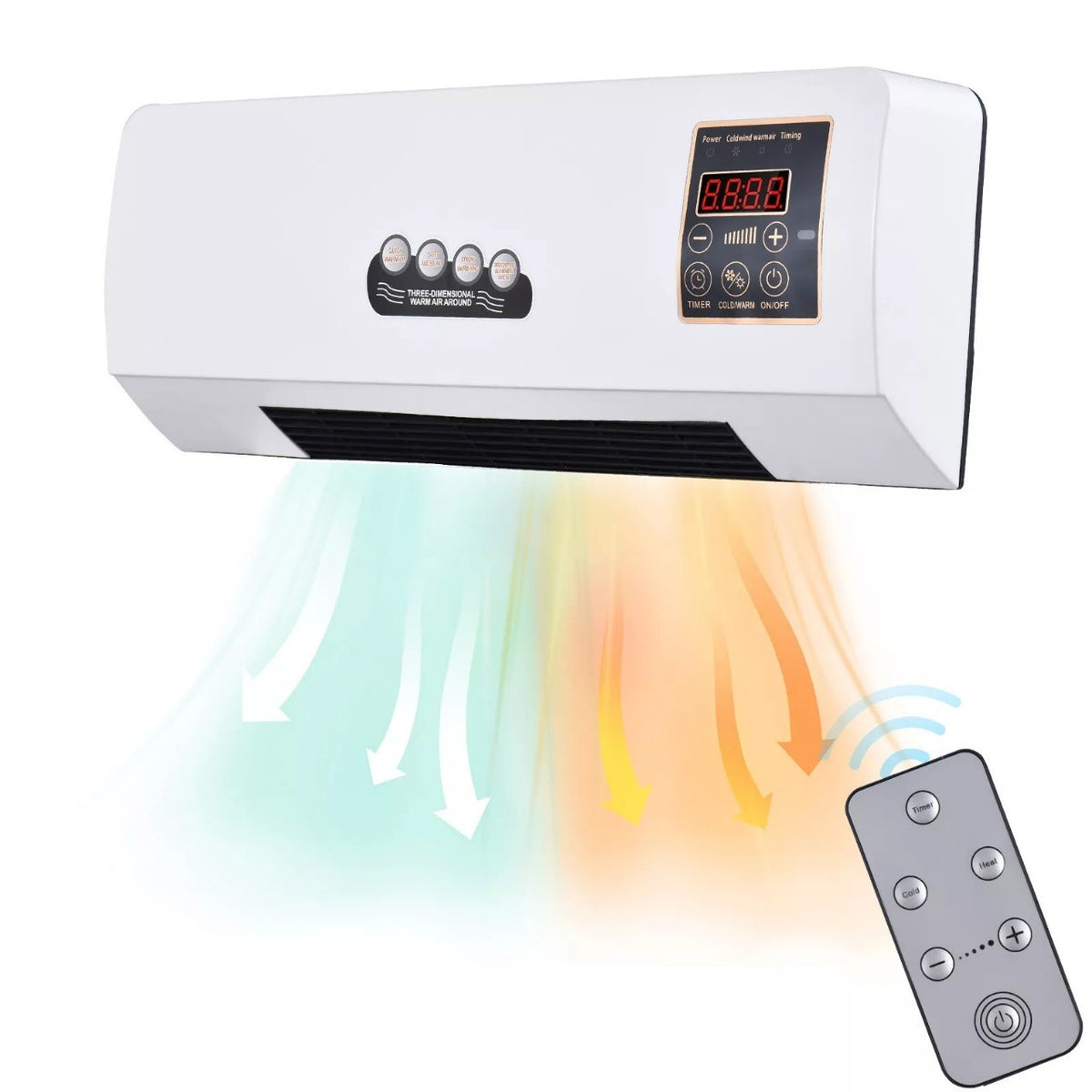 Aire Acondicionado Portátil Frío y Calor 2 en 1 ClimaDual™