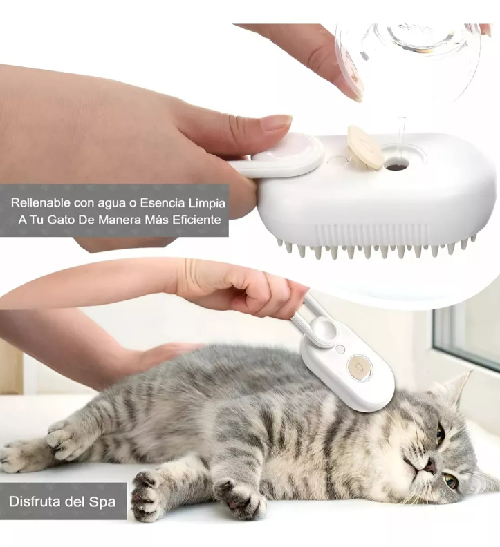 PawSteam™ – Peine a Vapor para Mascotas