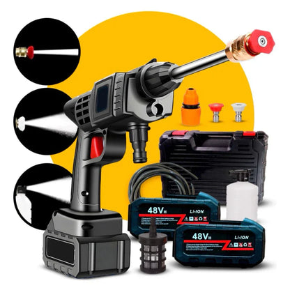 Hidrolavadora Portátil Recargable TurboJet™ + 2 Baterías de 48V [BLACK FRIDAY]
