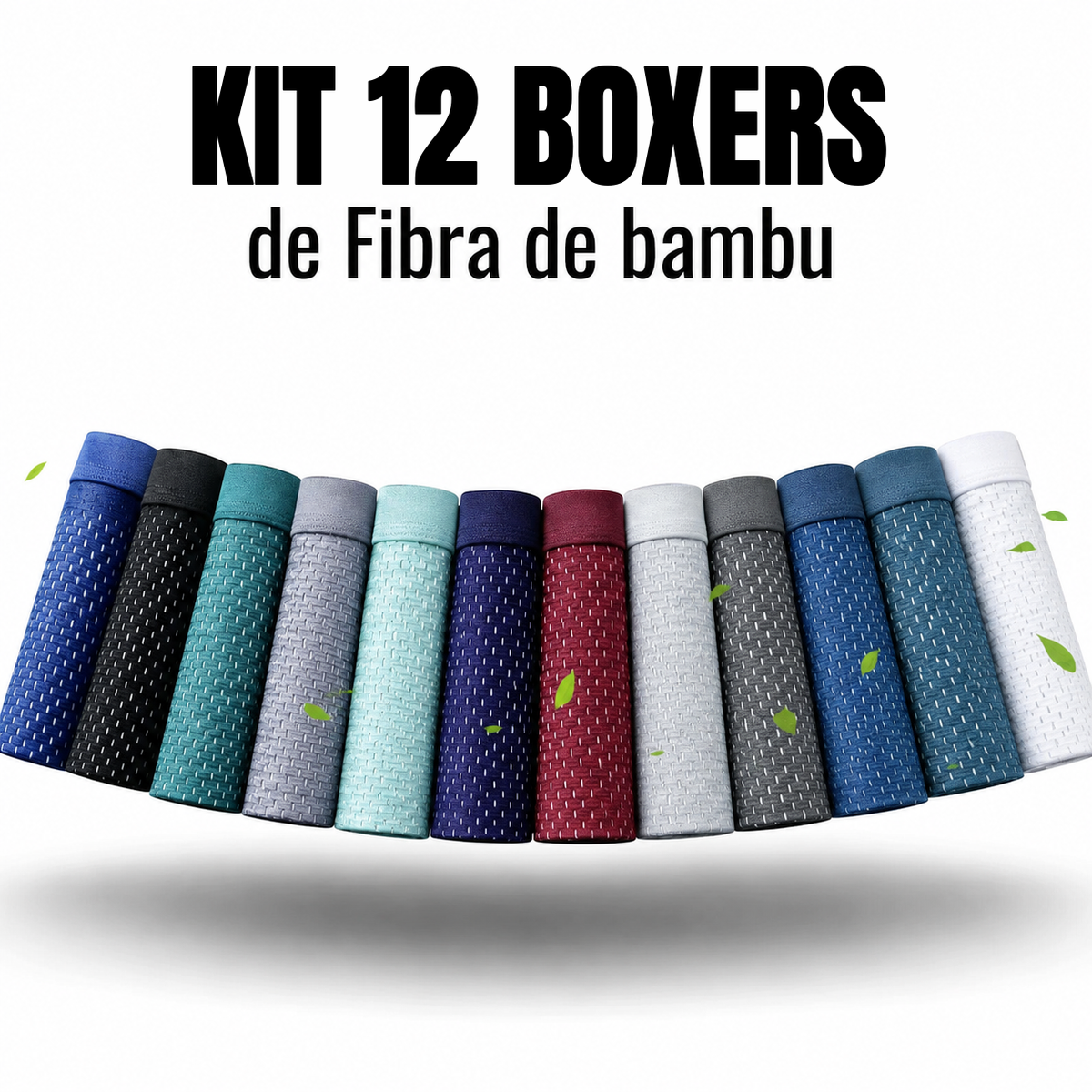 Kit 12 Boxers Microfibra Transpirables [ÚLTIMAS UNIDADES]